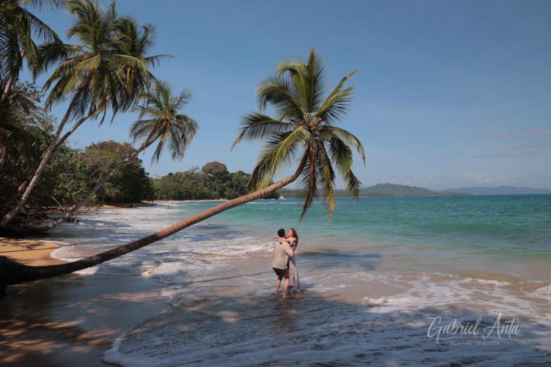Marriage Proposal in Costa Rica - Punta Uva Beach