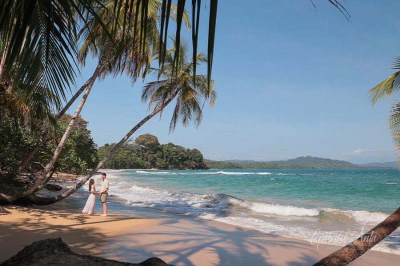 Marriage Proposal in Costa Rica - Punta Uva Beach
