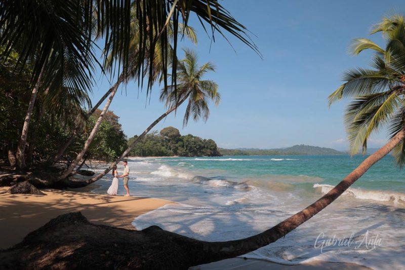 Marriage Proposal in Costa Rica - Punta Uva Beach