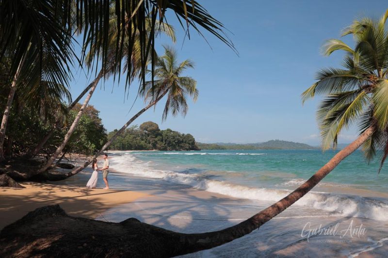 Marriage Proposal in Costa Rica - Punta Uva Beach