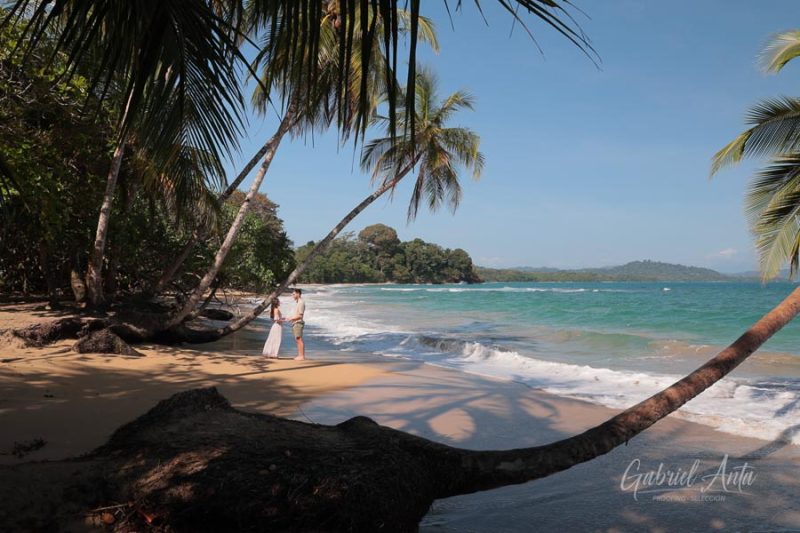 Marriage Proposal in Costa Rica - Punta Uva Beach