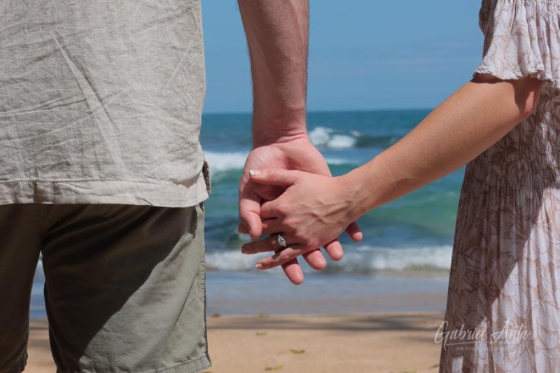 Marriage Proposal in Costa Rica - Punta Uva Beach