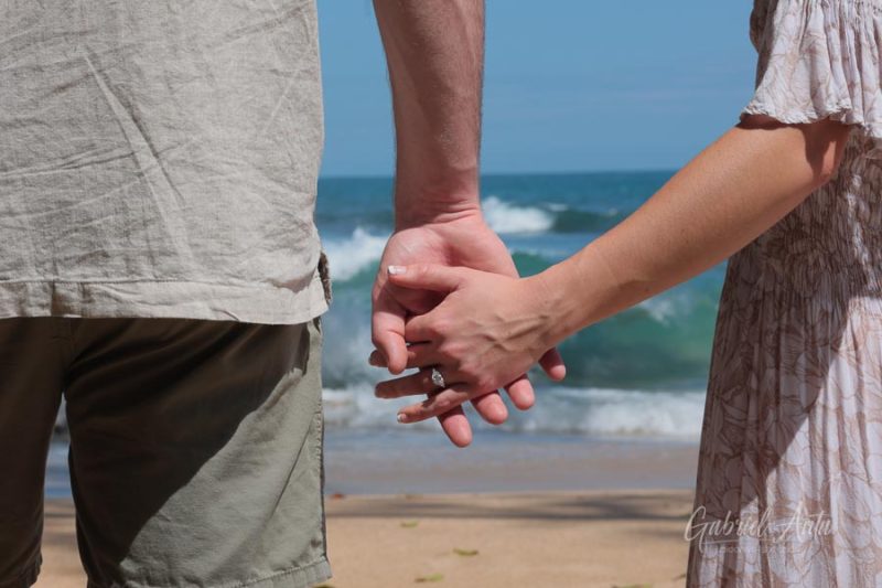 Marriage Proposal in Costa Rica - Punta Uva Beach
