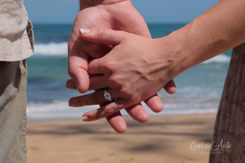 Marriage Proposal in Costa Rica - Punta Uva Beach