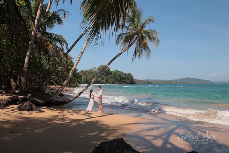 Marriage Proposal in Costa Rica - Punta Uva Beach