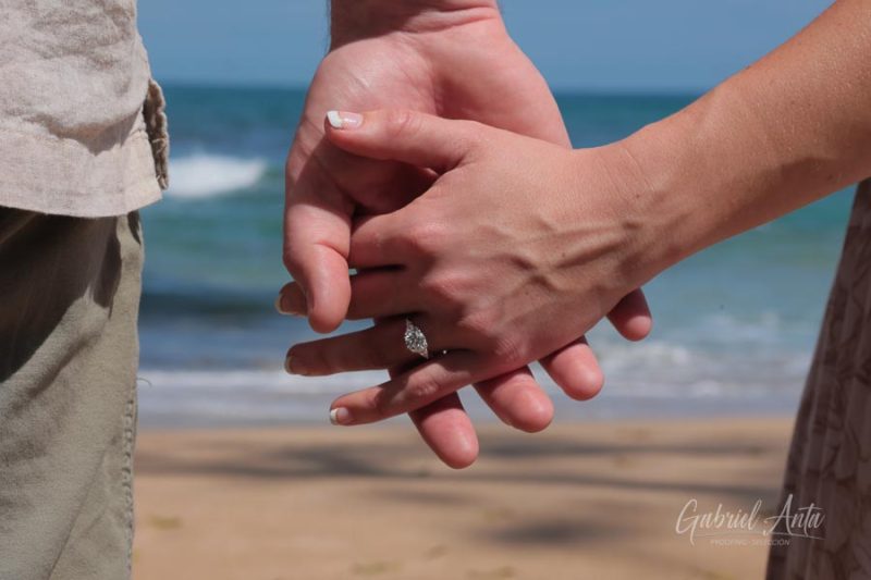 Marriage Proposal in Costa Rica - Punta Uva Beach