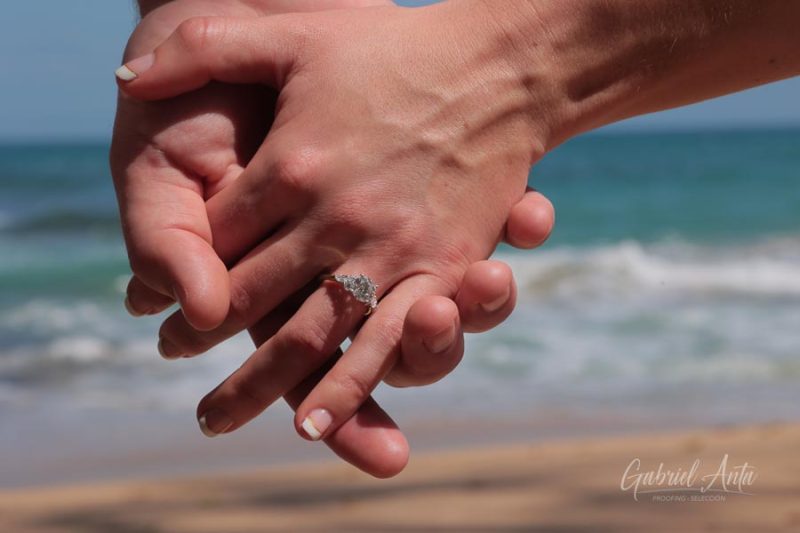Marriage Proposal in Costa Rica - Punta Uva Beach