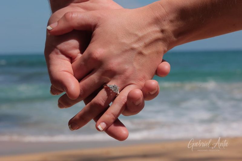 Marriage Proposal in Costa Rica - Punta Uva Beach