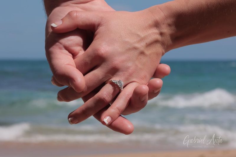 Marriage Proposal in Costa Rica - Punta Uva Beach