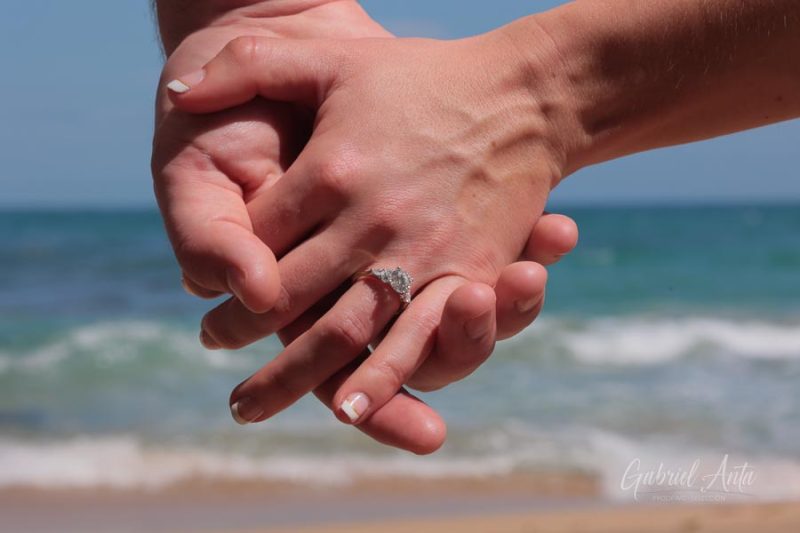 Marriage Proposal in Costa Rica - Punta Uva Beach