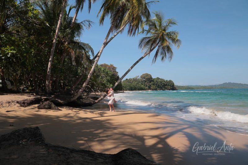 Marriage Proposal in Costa Rica - Punta Uva Beach