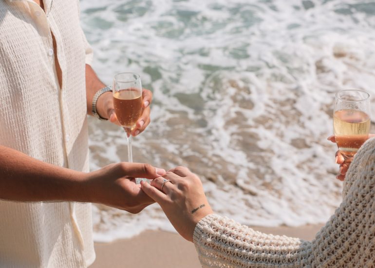 Propuesta de Matrimonio en la playa en Puerto Viejo (Punta Uva)
