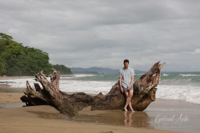 Family Photos at Playa Chiquita Beach, Puerto Viejo, Costa Rica