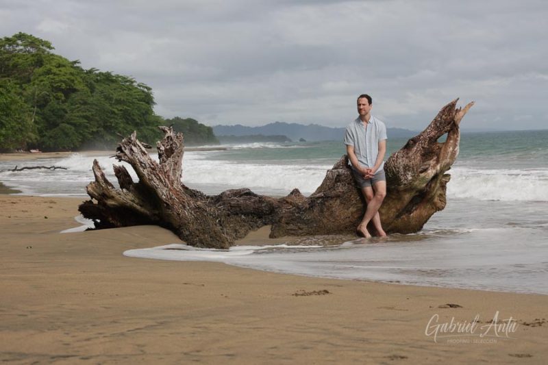Family Photos at Playa Chiquita Beach, Puerto Viejo, Costa Rica
