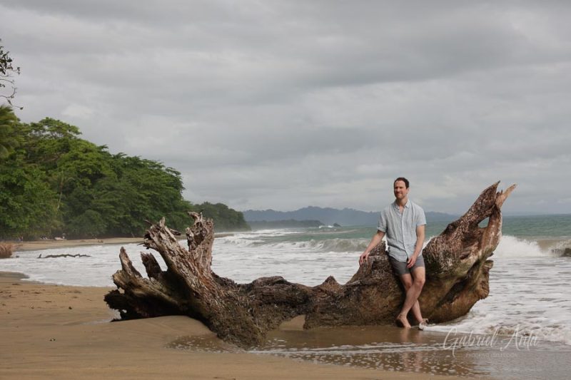 Family Photos at Playa Chiquita Beach, Puerto Viejo, Costa Rica