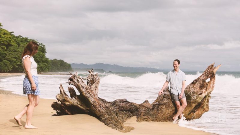 Family Photos at Playa Chiquita Beach, Puerto Viejo, Costa Rica
