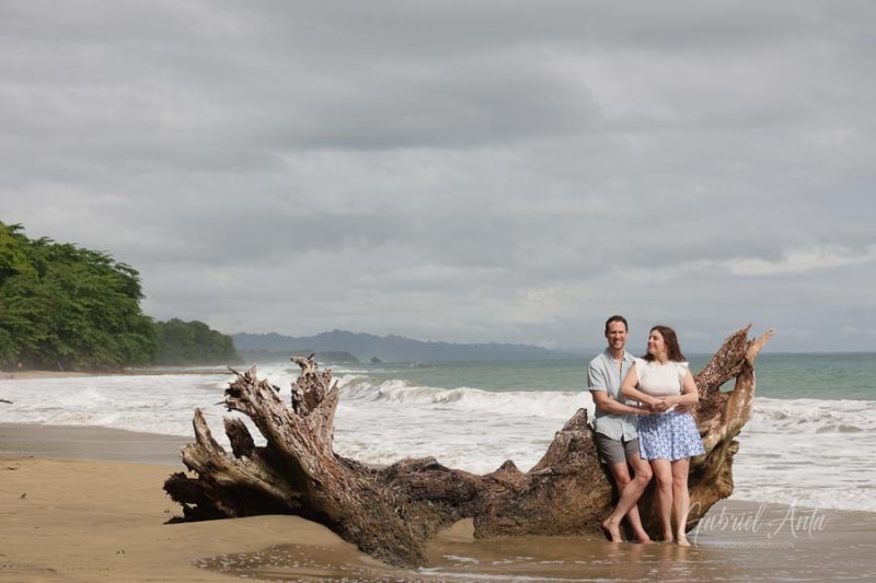 Family Photos at Playa Chiquita Beach, Puerto Viejo, Costa Rica