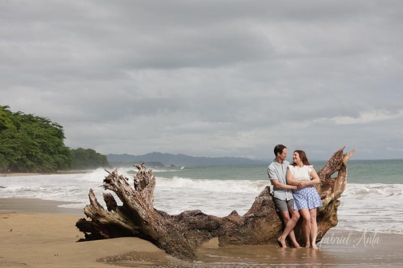 Family Photos at Playa Chiquita Beach, Puerto Viejo, Costa Rica