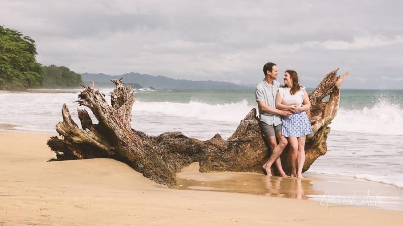 Family Photos at Playa Chiquita Beach, Puerto Viejo, Costa Rica
