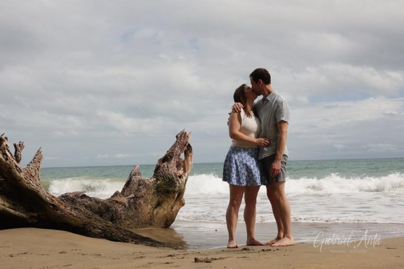 Family Photos at Playa Chiquita Beach, Puerto Viejo, Costa Rica