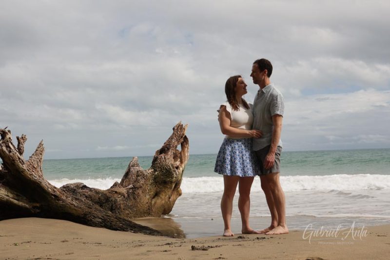 Family Photos at Playa Chiquita Beach, Puerto Viejo, Costa Rica