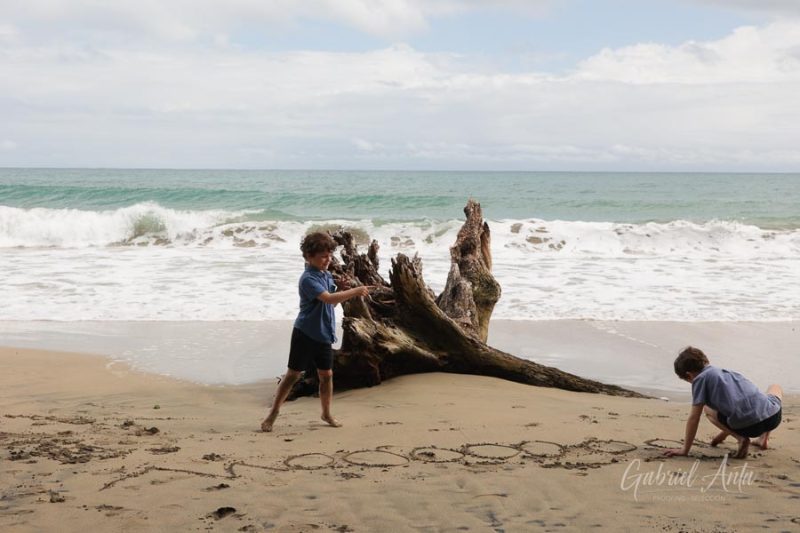 Family Photos at Playa Chiquita Beach, Puerto Viejo, Costa Rica