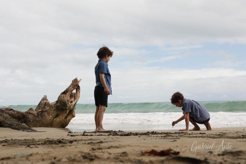 Family Photos at Playa Chiquita Beach, Puerto Viejo, Costa Rica