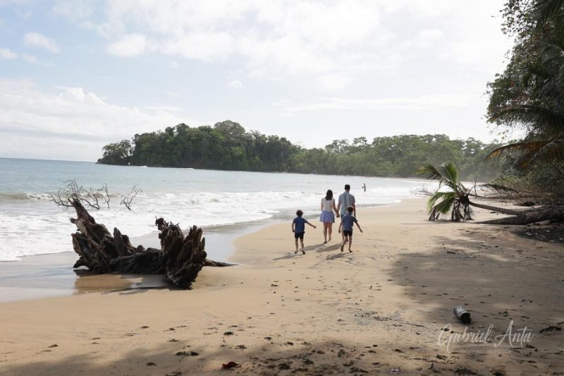 Family Photos at Playa Chiquita Beach, Puerto Viejo, Costa Rica