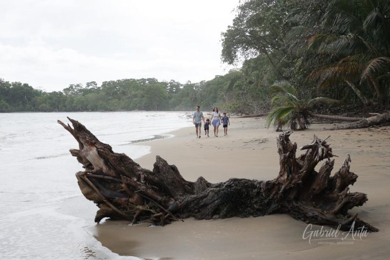 Family Photos at Playa Chiquita Beach, Puerto Viejo, Costa Rica