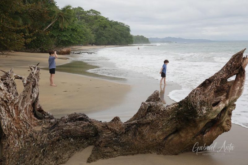 Family Photos at Playa Chiquita Beach, Puerto Viejo, Costa Rica