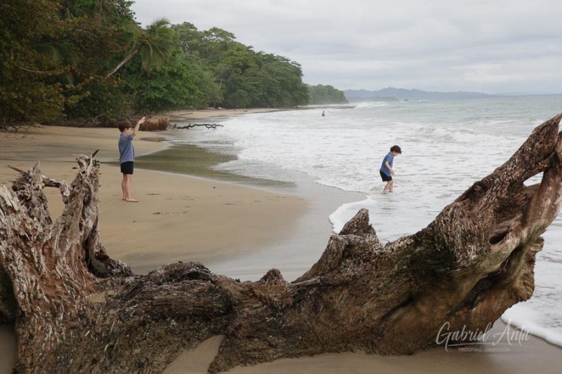 Family Photos at Playa Chiquita Beach, Puerto Viejo, Costa Rica