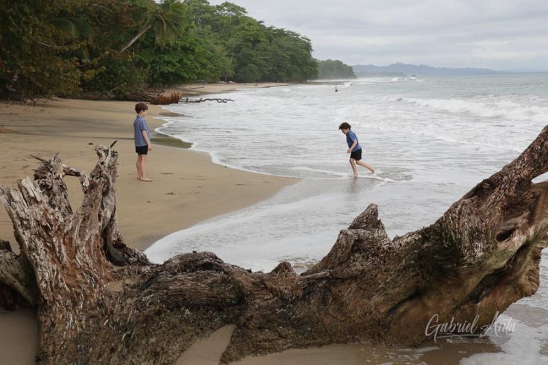 Family Photos at Playa Chiquita Beach, Puerto Viejo, Costa Rica