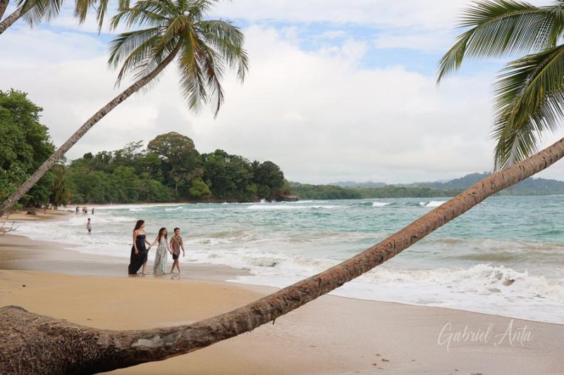 Family Photos at Punta Uva Beach, Puerto Viejo, Costa Rica