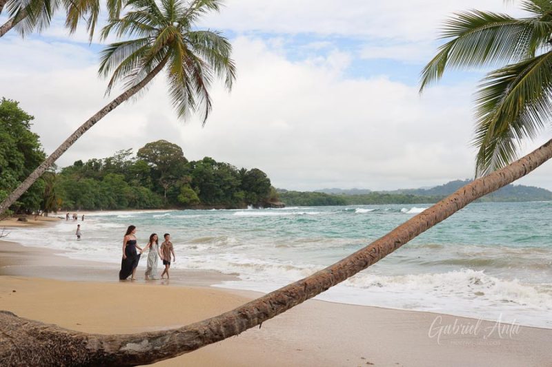 Family Photos at Punta Uva Beach, Puerto Viejo, Costa Rica