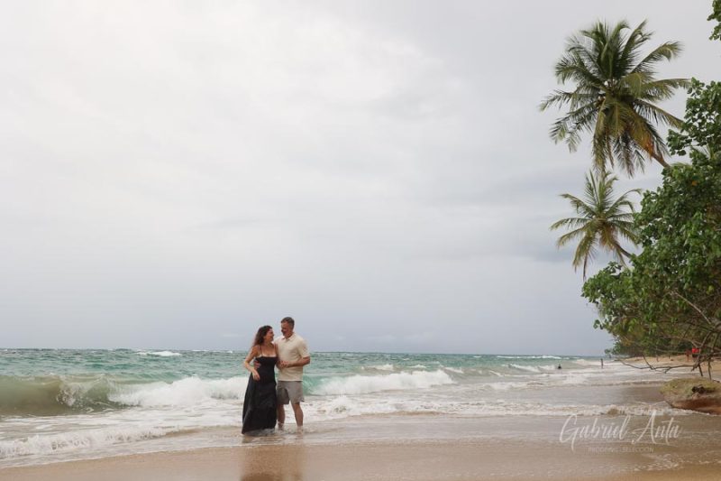 Family Photos at Punta Uva Beach, Puerto Viejo, Costa Rica