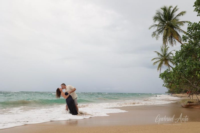Family Photos at Punta Uva Beach, Puerto Viejo, Costa Rica