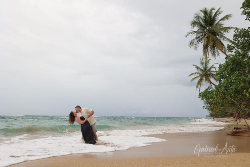 Family Photos at Punta Uva Beach, Puerto Viejo, Costa Rica