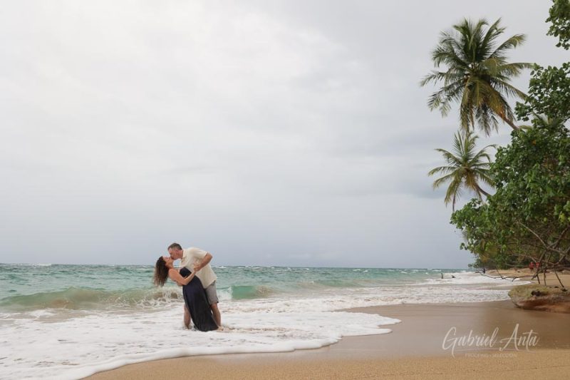 Family Photos at Punta Uva Beach, Puerto Viejo, Costa Rica