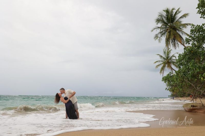 Family Photos at Punta Uva Beach, Puerto Viejo, Costa Rica