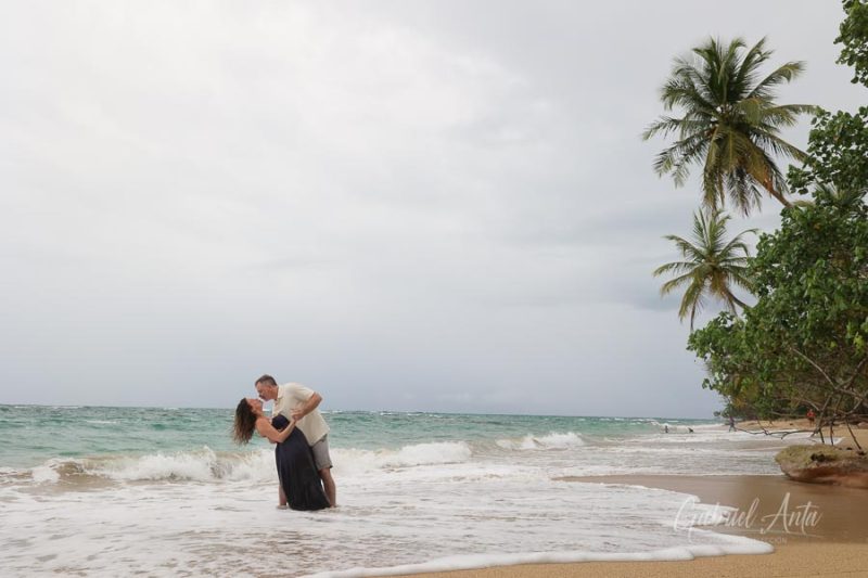 Family Photos at Punta Uva Beach, Puerto Viejo, Costa Rica