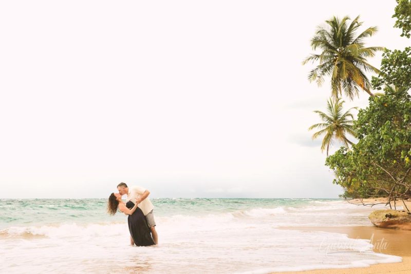 Family Photos at Punta Uva Beach, Puerto Viejo, Costa Rica