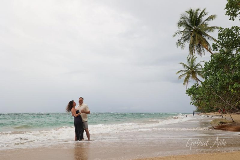 Family Photos at Punta Uva Beach, Puerto Viejo, Costa Rica