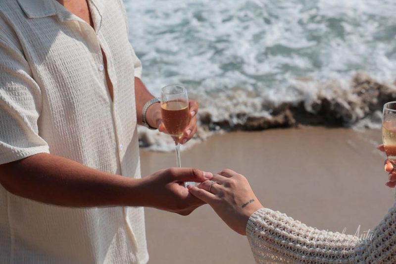 Propuesta de Matrimonio en la playa en Puerto Viejo (Punta Uva)