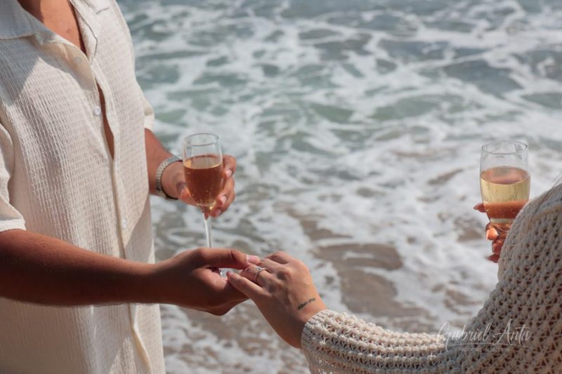 Propuesta de Matrimonio en la playa en Puerto Viejo (Punta Uva)