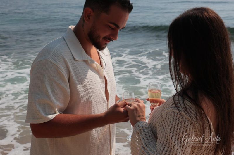Propuesta de Matrimonio en la playa en Puerto Viejo (Punta Uva)
