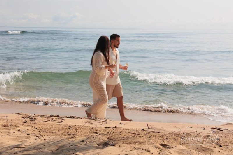 Propuesta de Matrimonio en la playa en Puerto Viejo (Punta Uva)