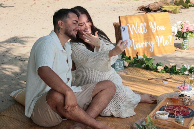 Propuesta de Matrimonio en la playa en Puerto Viejo (Punta Uva)