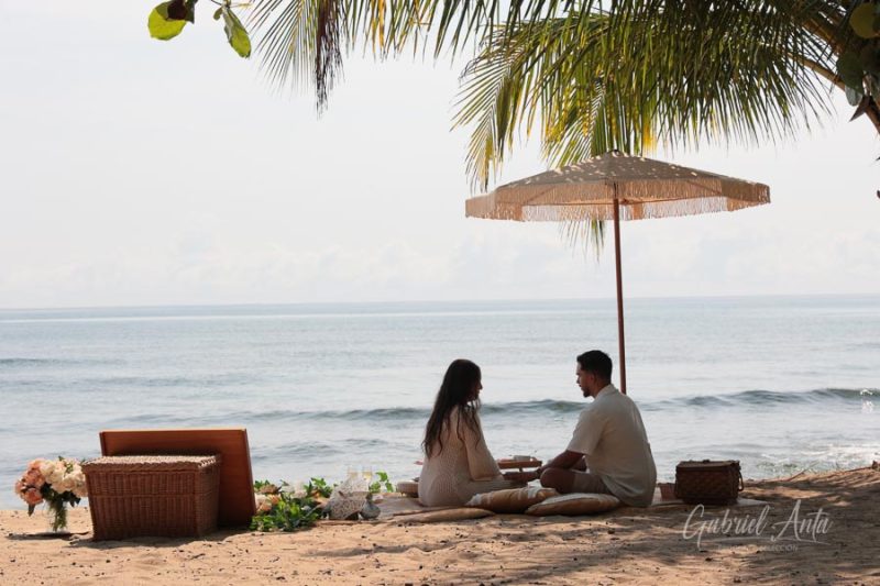 Propuesta de Matrimonio en la playa en Puerto Viejo (Punta Uva)