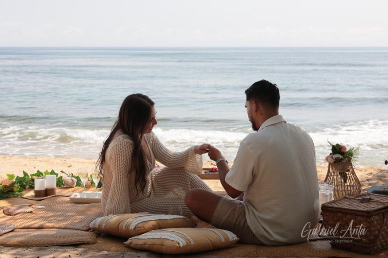 Propuesta de Matrimonio en la playa en Puerto Viejo (Punta Uva)