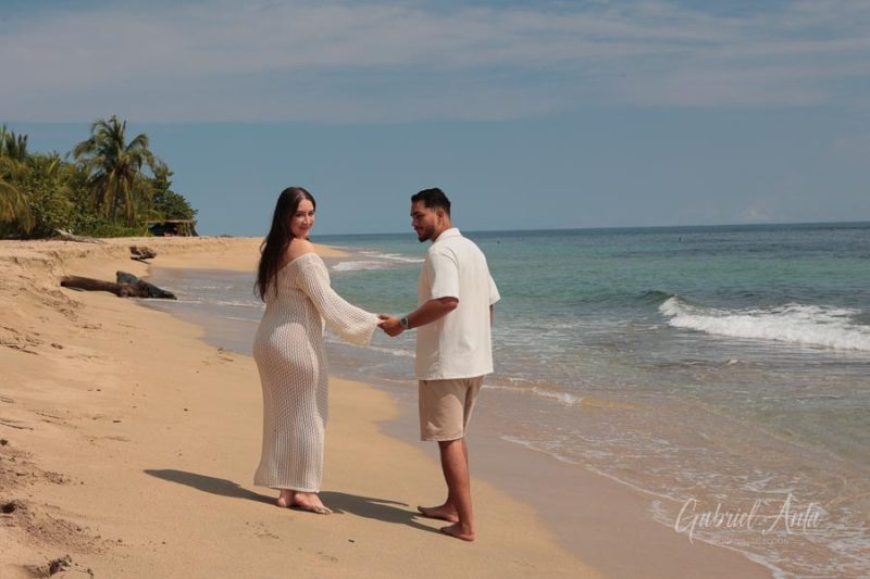 Propuesta de Matrimonio en la playa en Puerto Viejo (Punta Uva)